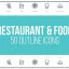 Preview Restaurant And Sport 50 Thin Line Icons 23172184