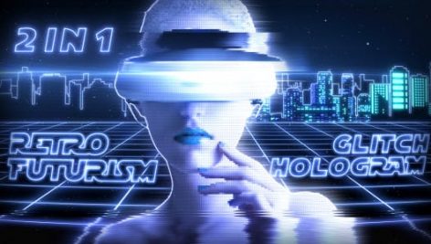 Preview Retro Futurism Glitch Hologram 2 In 1 20977524