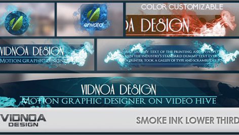 Preview Smoke Ink Lower Thirds Pack 8057939