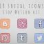 Preview Social Icons Stop Motion Kit 8870694