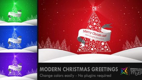 Preview Modern Christmas Greetings 6103859