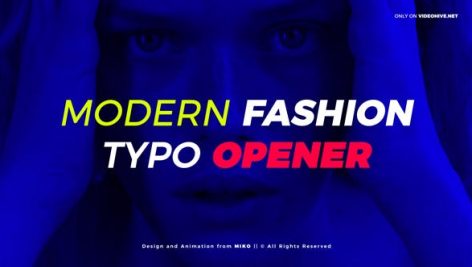 Preview Modern Fashion Typo Opener 21403549