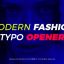 Preview Modern Fashion Typo Opener 21403549