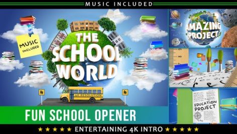 Preview School Education Kids Intro 22606032