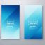 Freepik Abstract Blue Business Banner Template Set Design