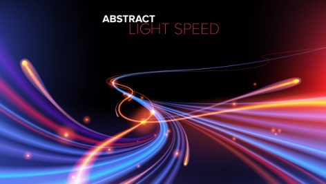 Freepik Abstract Curvy Light Speed