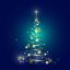 Freepik Abstract Glowing Light Christmas Background Vector Design