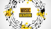 Freepik Abstract Musical Background With Notes 2