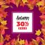 Freepik Autumn Sale Background With Leaves