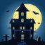 Freepik Halloween Dark Castle Under The Moonlight