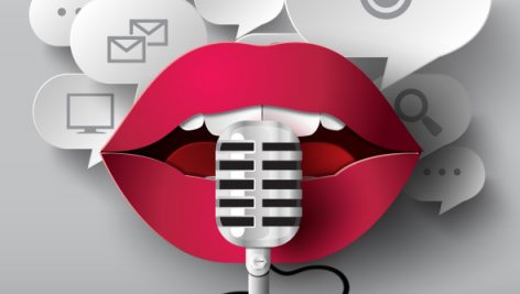 Freepik Lips Are Talking To The Microphone