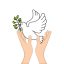 Freepik Peace Dove With Olive Branch 2