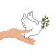 Freepik Peace Dove With Olive Branch
