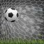 Freepik Soccer Ball In Soccer Net And Light Blurred Bokeh Background