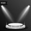 Freepik Spot Light Illumination With Round Podium Vector Transparent 2