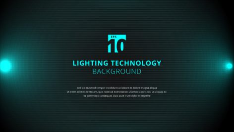 Freepik Technology Blue Lighting Glow Effect