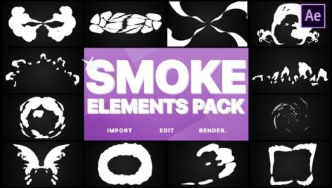 Preview Smoke Elements Pack 23314666