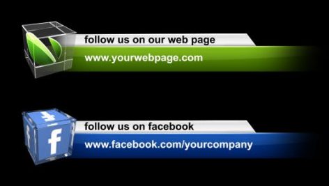 Preview Social Media Lower Third Pack 1577366