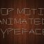 Preview Stop Motion Typeface 15801290