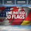 Preview Unlimited 3D Flags 25557629