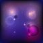 Freepik Abstract Star Wink Circle On Dark Purple Background