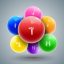 Freepik Balls With Business Man Icons For Business Concept