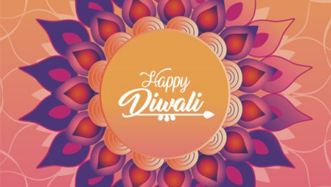 Freepik Diwali Festival With Flower Mandala Petals