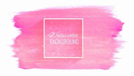Freepik Hand Draw Pink Watercolor Stroke Background