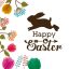 Freepik Happy Easter Card Design Vector Illustration 2