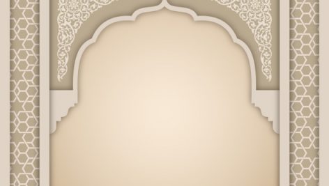 Freepik Islamic Arch Design Template