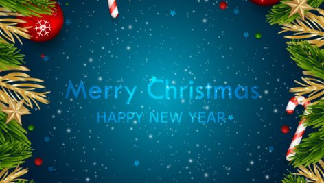 Freepik Merry Christmas And Happy New Year Greeting Card Background