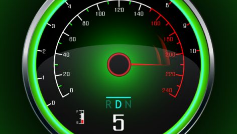 Freepik Racing Car Speedometer On Dark Green