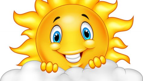 Freepik Smiling Sun Cartoon Mascot Character