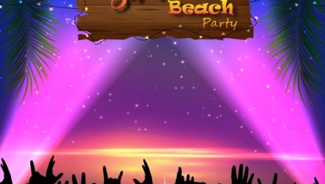 Freepik Summer Beach Party Flyer Design