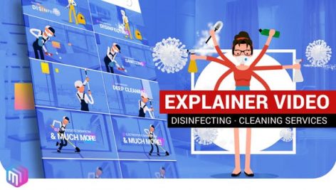 Preview Explainer Video Disinfection Cleaning Services 26675100