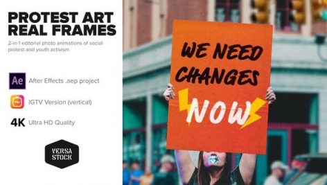 Preview Protest Art Real Frames 26058272