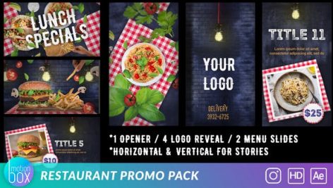 Preview Restaurant Promo Pack 26788057
