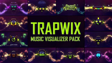 Preview Trapwix Music Visualizer Pack 20751129