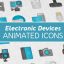 Preview Electronic Devices Modern Flat Animated Icons 26863959