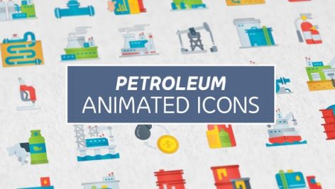 Preview Petroleum Modern Flat Animated Icons 26850921