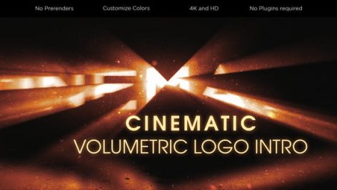 Preview Cinematic Volumetric Logo Intro 26753343