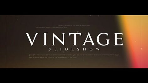 Preview Vintage Slideshow 21234880
