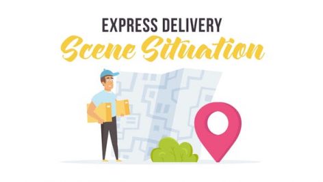 Preview Express Delivery Scene Situation 27597171