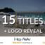 Preview 15 Minimal Titles Pack Logo Reveal 16533949