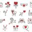 Preview Love Icons Pack 24 in 1 23220162