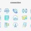 Preview Connection Filled Outline Animated Icons 28333377