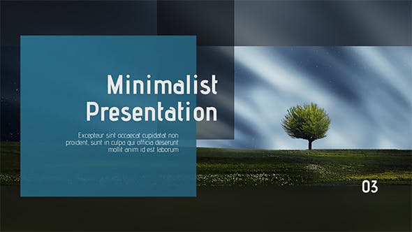 Videohive Minimalist Clean Presentation 21477462