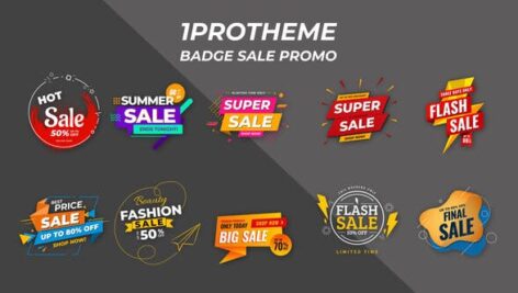 Preview Badges Sale Promo V15 28141957