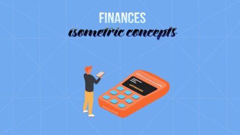 Preview Finances Isometric Concept 28231983