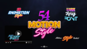 Preview Motion Styles Toolkit Text Effects Animations 27095836